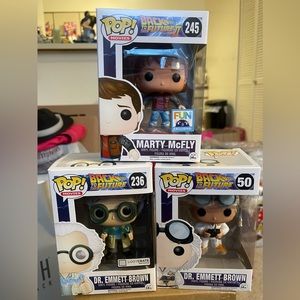 Back to the future Funko Pops